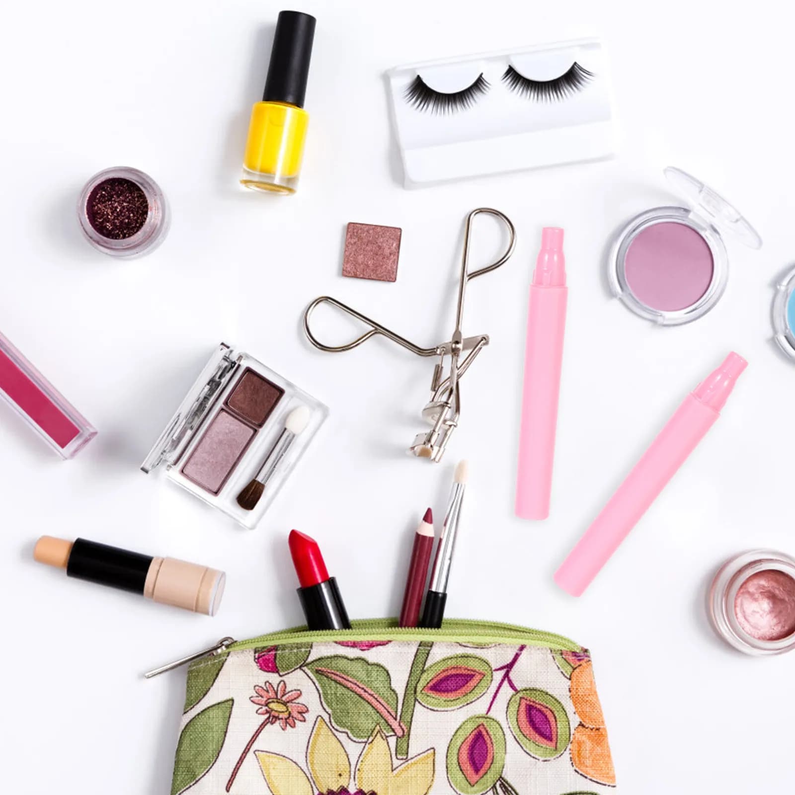Kit of 6 Labbra Silicone Applied Brushes, Elegant Lip Brushes, Lip Tools, Lip Balms, Lip Balm, Cosmetics and On-the-Go Makeup