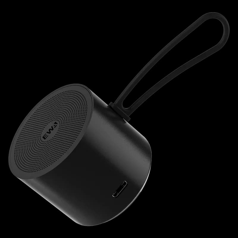 EWA A127 Altoparlante Bluetooth in metallo Piccola pistola portatile in acciaio Subwoofer wireless in metallo pesante Mini altoparlante Bluetooth USB esterno