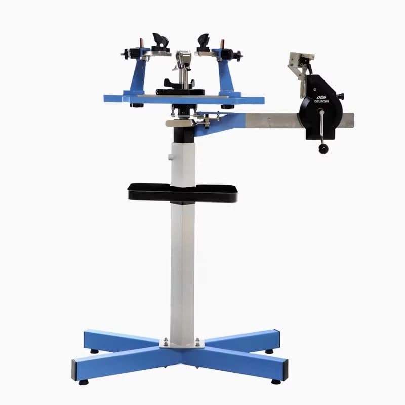 Vertical Gripping Machine for Badminton and Tennis Racks, Dual Use