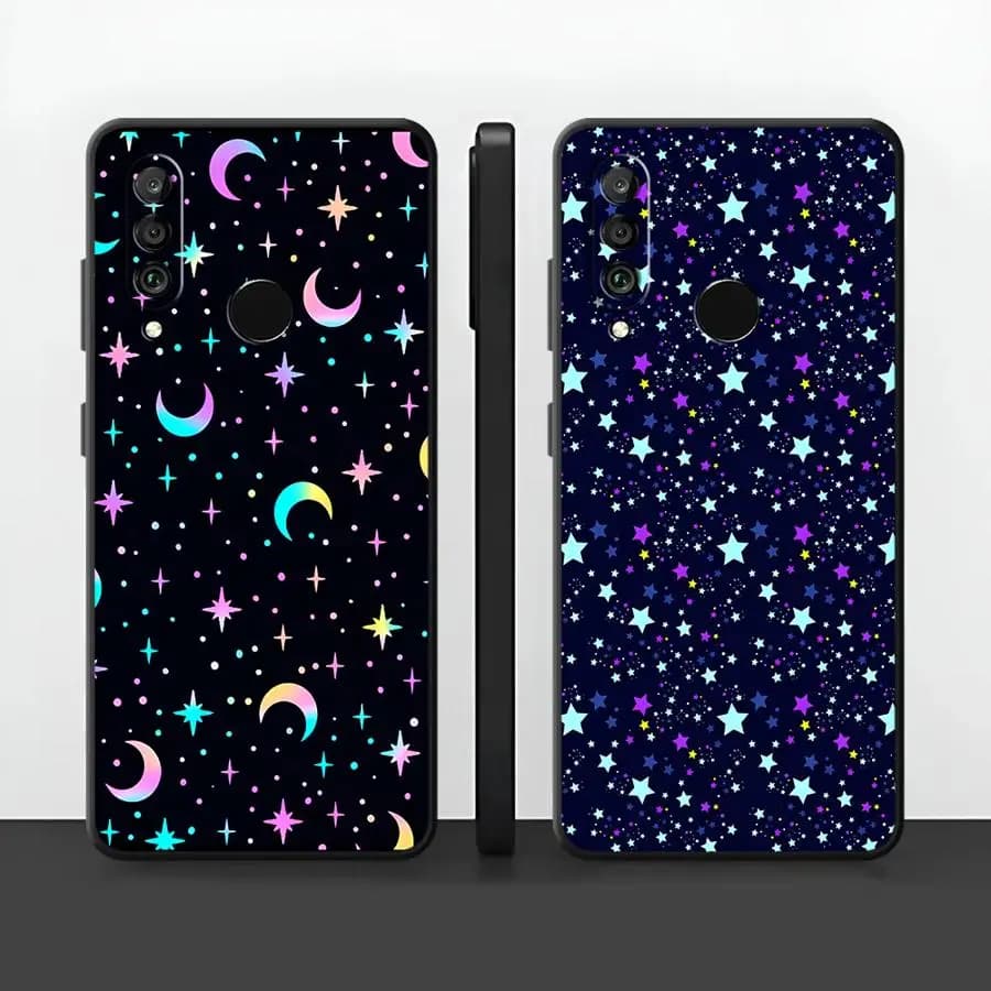 Funda Cover per telefono per Huawei P30 P20 Pro P20 Lite 2018 P Smart 2019 P20 P40 Lite Star Moon