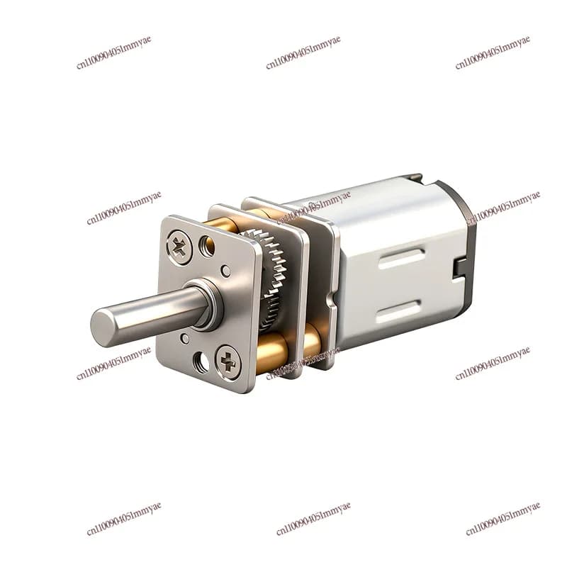 Motore a Ingranaggi DC XD12GAN20 3V/5V/6V/12V per Serrature Elettroniche e Auto Giocattolo Intelligenti