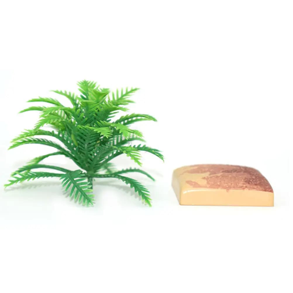 20 Pieces of Realistic Artificial Plants, Fined Grass for Home and Party Decorations, Hawaiian Beach Vegetation