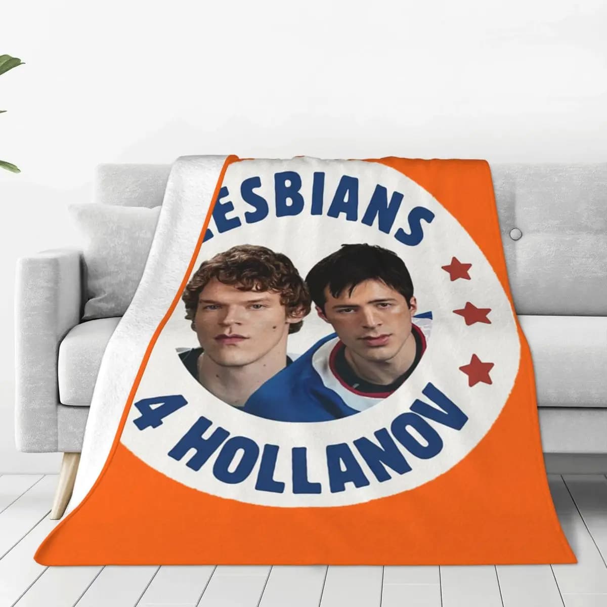 Heated Rivalry Ilya Rozanov Shane Hollander Blanket Soft Warm Flannel Throw Blanket Cover for Bed Living room Travel Home Sofa