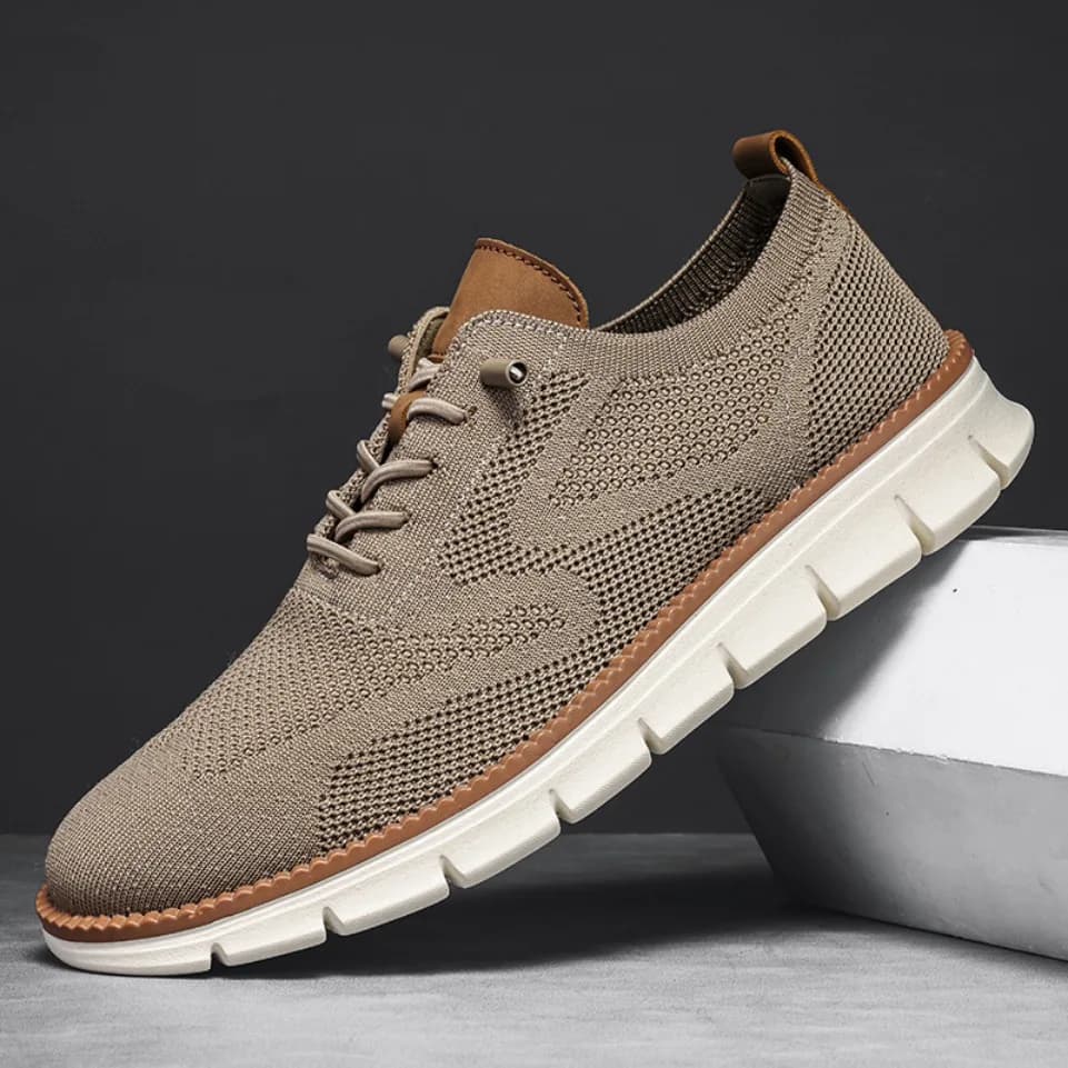 Scarpe casual da uomo Breeze Oxford alla moda Moda formale Business Scarpe urbane traspiranti per uomo Scarpe da ginnastica antiscivolo per uomo