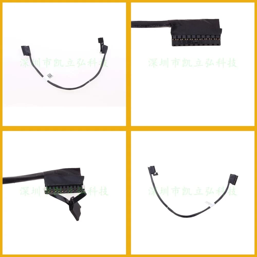Cavo connettore batteria per laptop Dell E7470 DC020029500, cavo di interfaccia adattatore di alimentazione, parte di ricambio compatibile con Dell