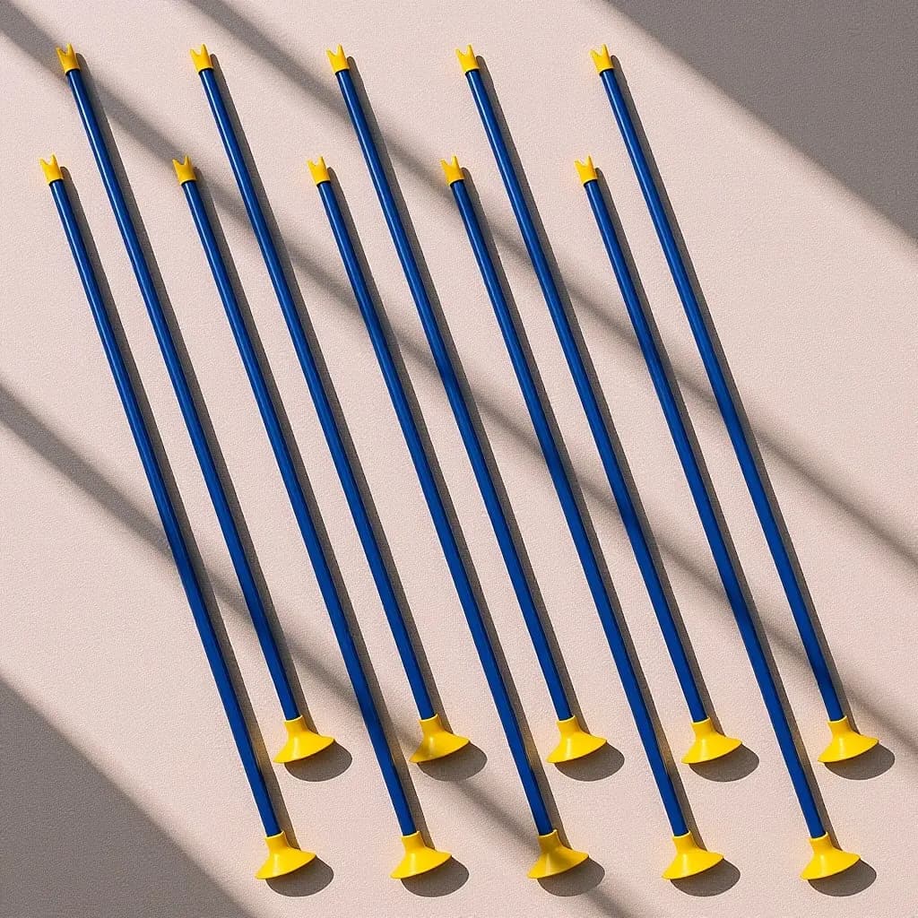 10Pcs Archery Safe Suction Cup Arrows for Training Practice Focus Development and Outdoor Training Arrow