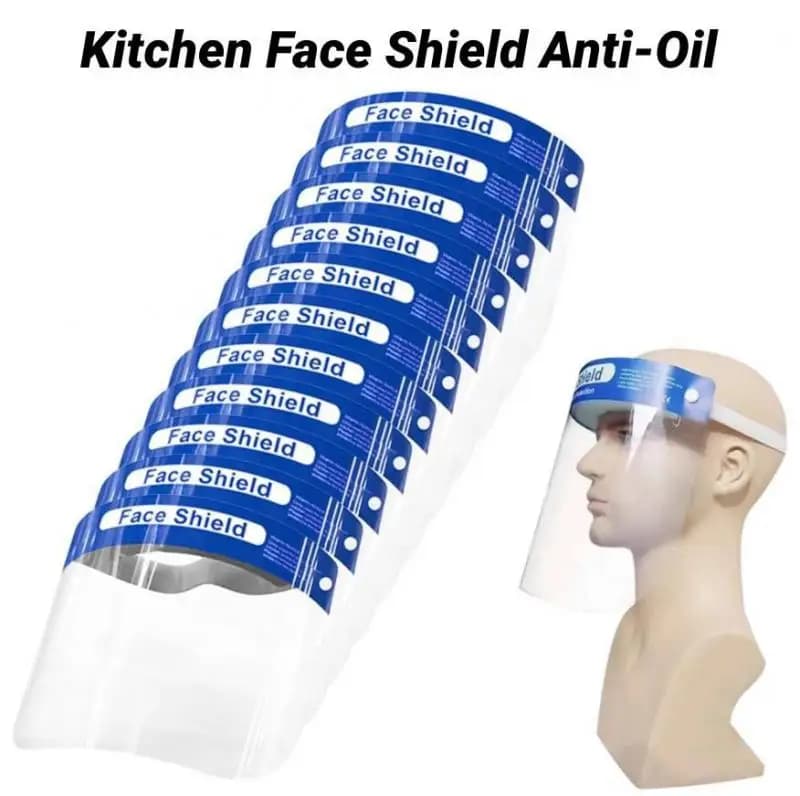 Visiera da cucina occhiali da cipolla antiolio protezione visiera antiappannamento maschera protettiva per il viso Mascarilla strumento di cottura riutilizzabile