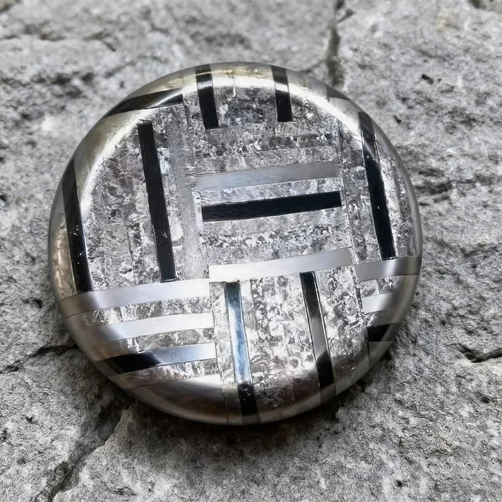 ELE EDC Eva 24.5mm Fidget Spinner Lock Accessori fai da te Giocattolo antistress Giocattolo agitarsi Adulti Dispositivo di sollievo dall'ansia