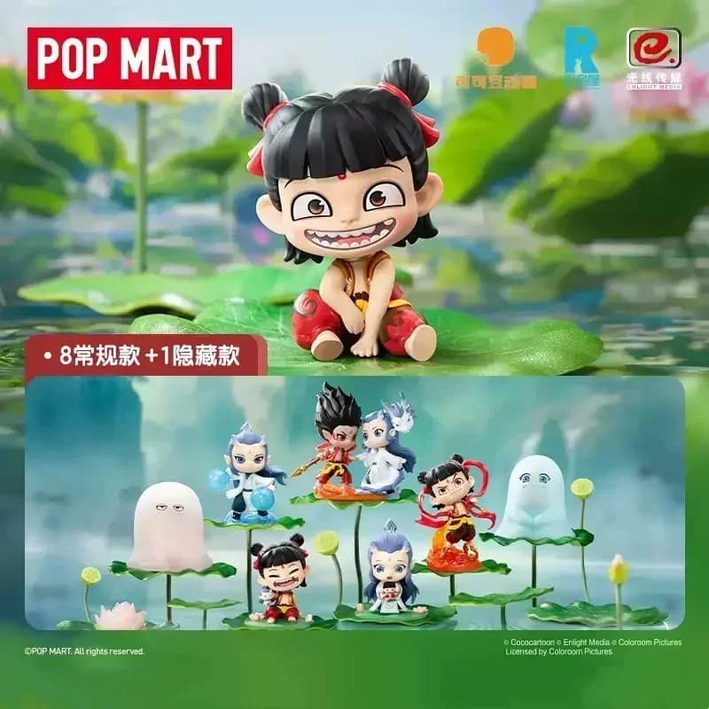POP MART NeZha 2 Born Bonds Serie Blind Box Toys Kawaii Anime Action Figure Caixa Caja Surprise Mystery Box Bambole Ragazze Regalo