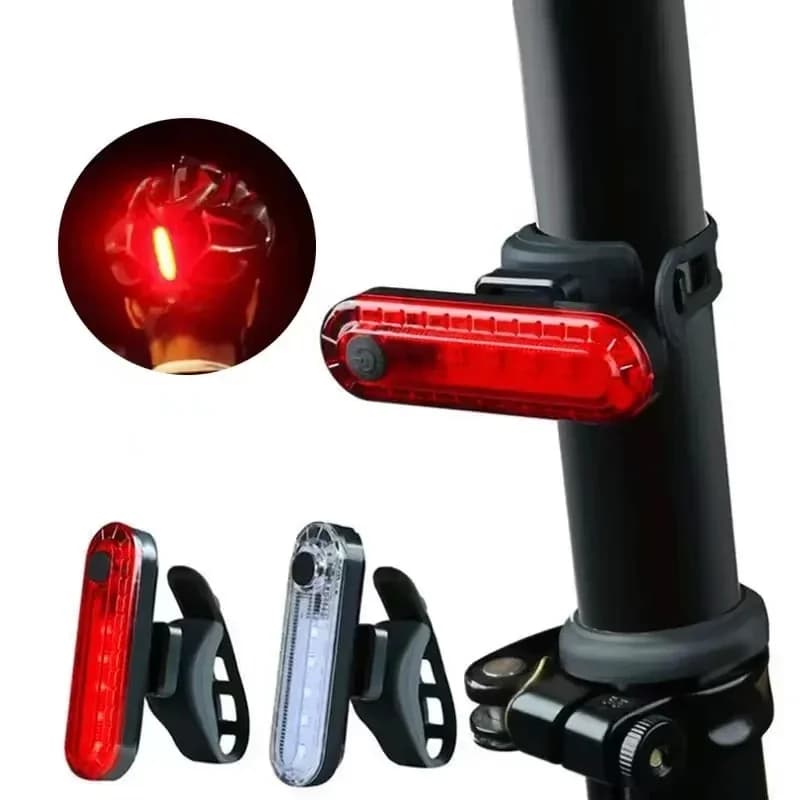 Bicycle Tail Lamp Waterproof Bicycle Light LED Bike Rear Lights High Bright Night Cycling Safety Warning Lamp Road MTB Lantern