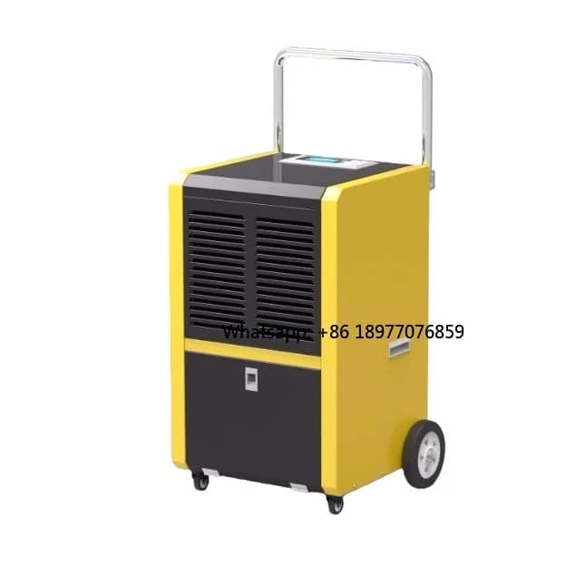 Deumidificatore Commerciale Portatile e su Ruote da 60L per Magazzino, Deumidificazione Continua 60L/Giorno, Modello 2026