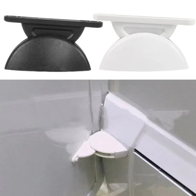 1Pc Tappo per porta in nylon Nero/Bianco Fermo per porta Cattura per roulotte Camper Barca Camper RV Porta per auto Fibbia Parti modificate