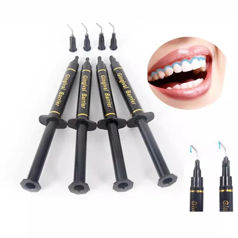 20 pcs Whitening of the teeth Barrier Gengival/Gomma Dentale Dam Whitening of the teeth Protection of the Magive Gel Beauty Protection of the consumer teeth