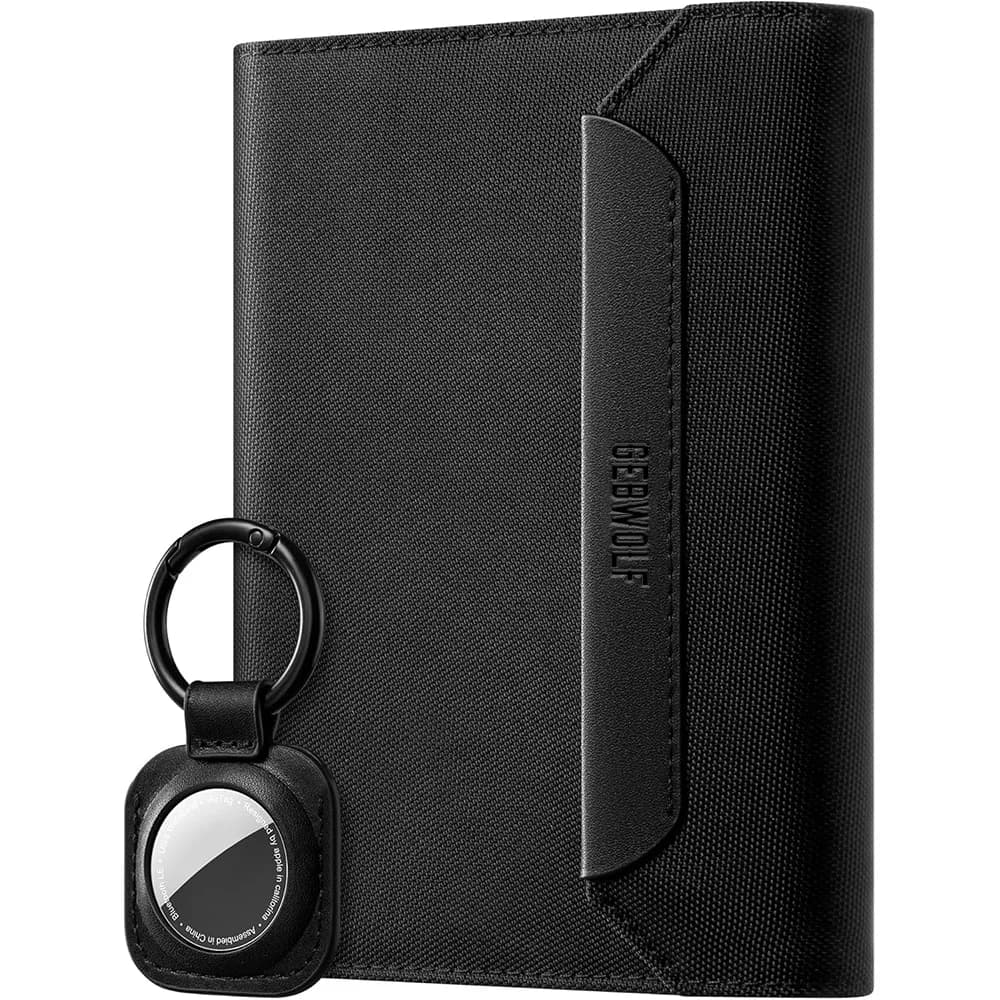 Porta Passaporto con Protezione RFID e Chiusura Magnetica, Organizzatore Documenti da Viaggio Antifurto con Slot per SIM Card