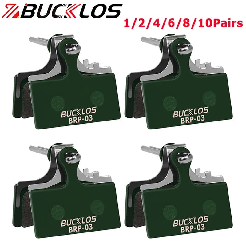 BUCKLOS Pastiglia Freno In Ceramica Della Bicicletta MTB per Shimano G01S G03C Pastiglia Freno A Disco per BR-M9000 M8000 M985 M785 M7000 Freno Idraulico
