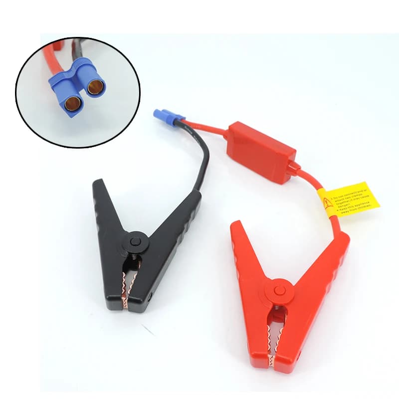Clip per batteria Connettore Ponticello di emergenza Morsetto per cavo Booster Clip per batteria per avviamento universale per auto 12V