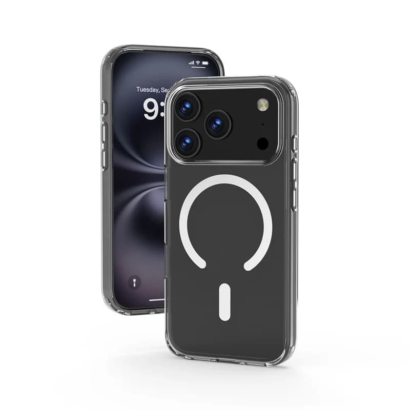 Custodia Magnetica Ricestate per iPhone 17 Pro Max, Cover Antiurto per iPhone 17 Pro Max Plus 17 Air, Compatibile con MagSafe, Cover Posteriore in TPU