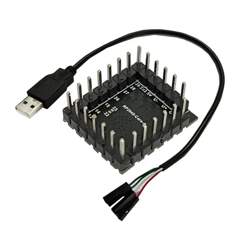For Raspberry Pi Pico Stamp Hole Development Board RP2040-Core-A RP2040 Multifunction Dual Core Processor-AEF7