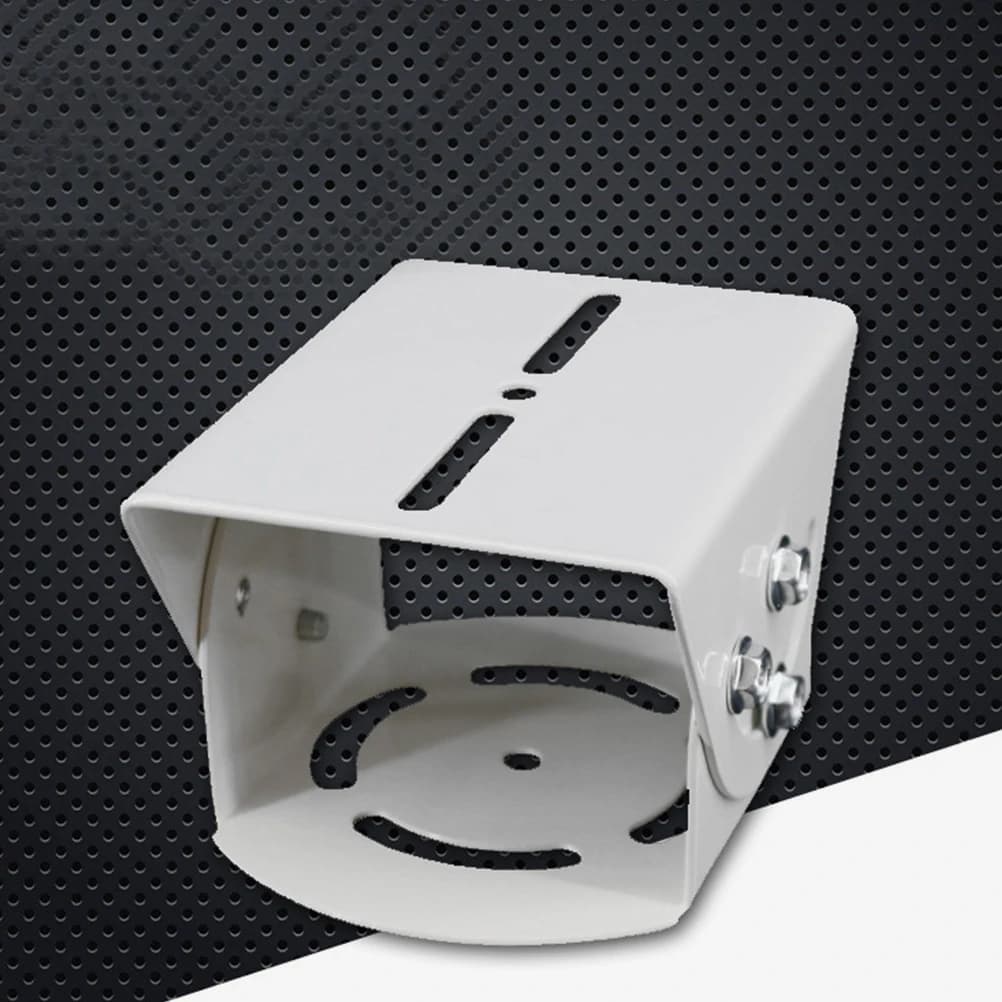 Staffa per montaggio a parete per fotocamera professionale da 2 pezzi per sistemi di videosorveglianza di sicurezza, ampia applicazione, struttura in acciaio, facile da montare