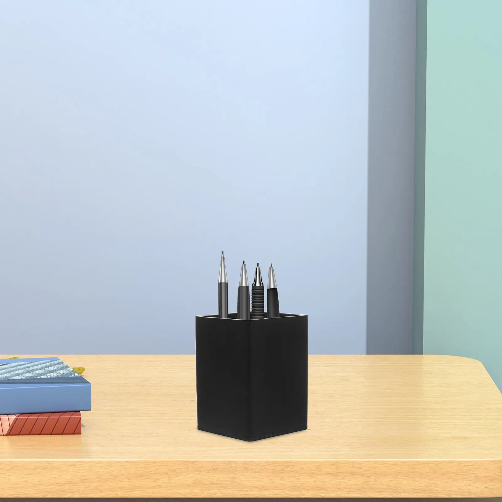 Portapenne da Scrivania in Silicone, Organizzatore Multifunzionale Salvaspazio per Ufficio, Casa e Pennelli da Trucco