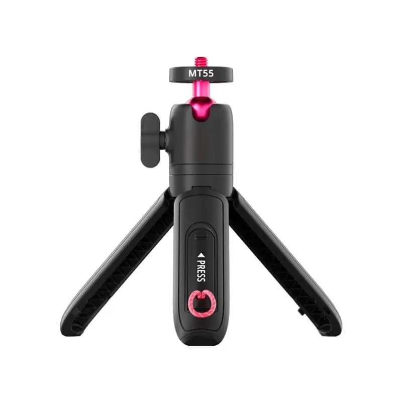 A13E-MT55 Snapgo Mini Selfie Stick Tripod 4 Pro Modes For Camera Outdoor Vlog Shots Shoot Mantis Strap Selfie Stick Tripod