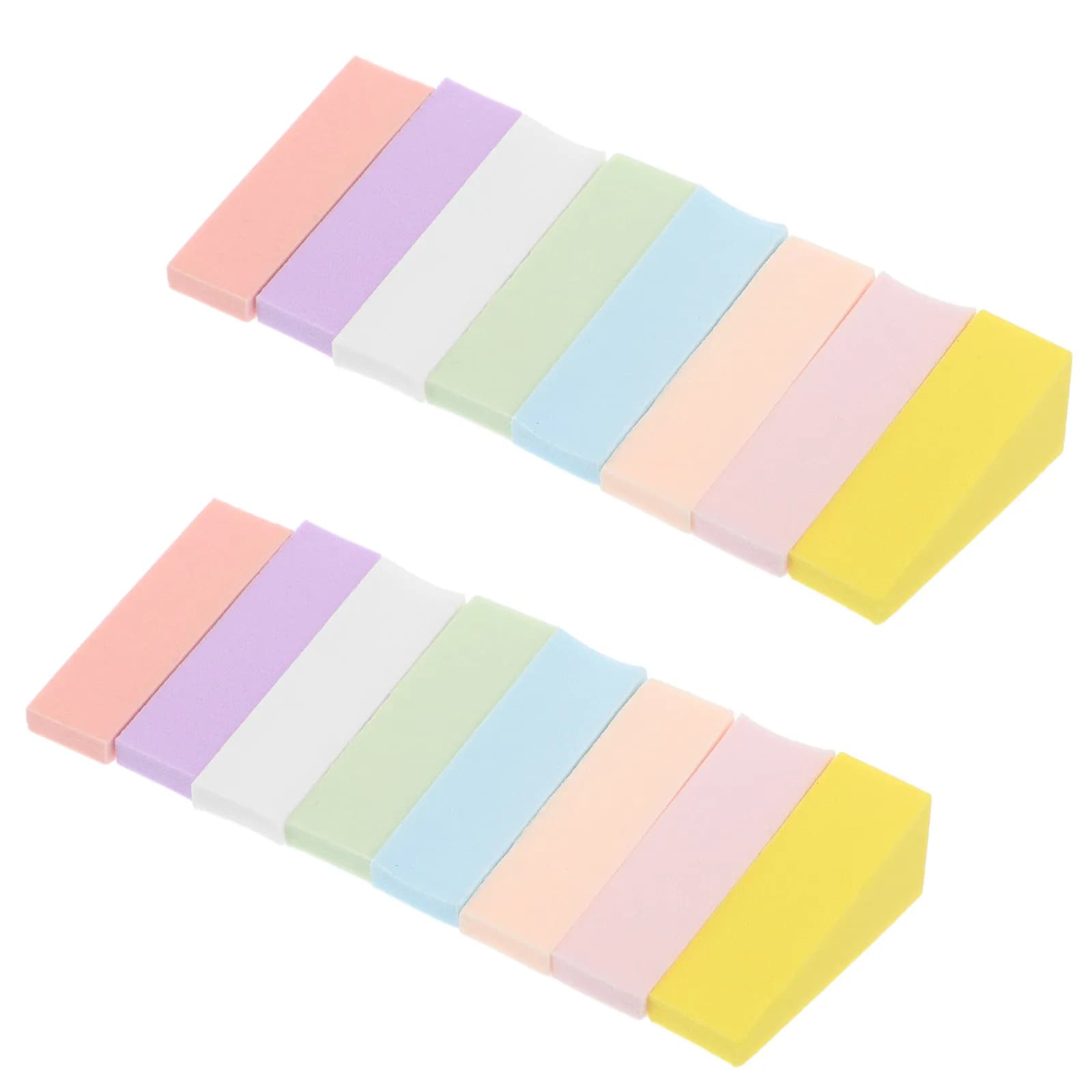 40 Pezzi Spugnette per Nail Art per Sfumature, Trucco, Fondotinta Viso, Ombretto, Strumento Morbido per Manicure e Salone di Bellezza