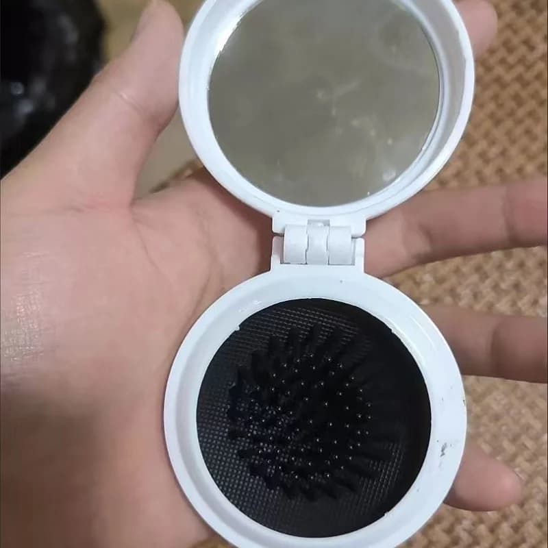 Chiikawa,Hachiware,Usagi - Cartoon 2-In-1 Folding Airbag Cushion Hair Brush With Mirror Cute Portable Travel