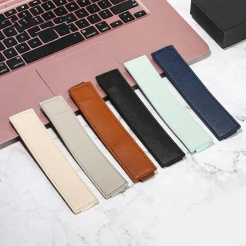 Y5LB Portapenne in pelle da 3 pezzi con fascia elastica per agenda per notebook, portapenne per notebook portapenne per diario