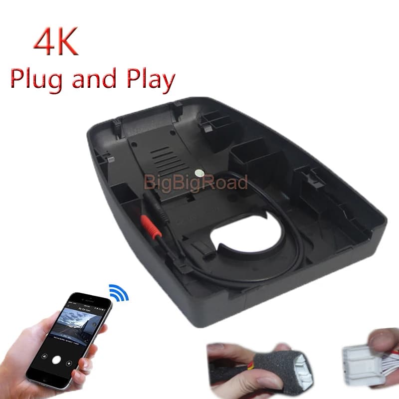 4K Plug And Play Car DVR Wifi Video Dash Cam Camera FHD 2160P For Toyota Alphard Vellfire 2019 2020