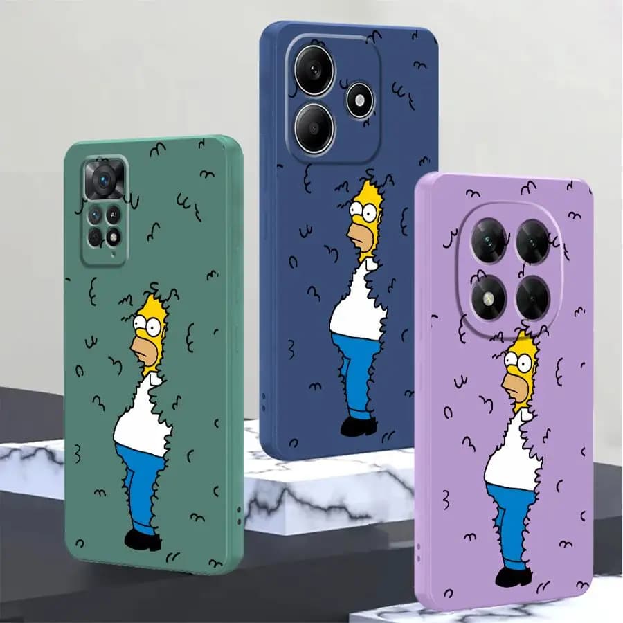 The S-Simpsons Cool Bart Phone Cover Case for Xiaomi Redmi Note 15 Pro Plus 9S 8 12S 11 11S 9 12 14 10 Lite Note 14 13