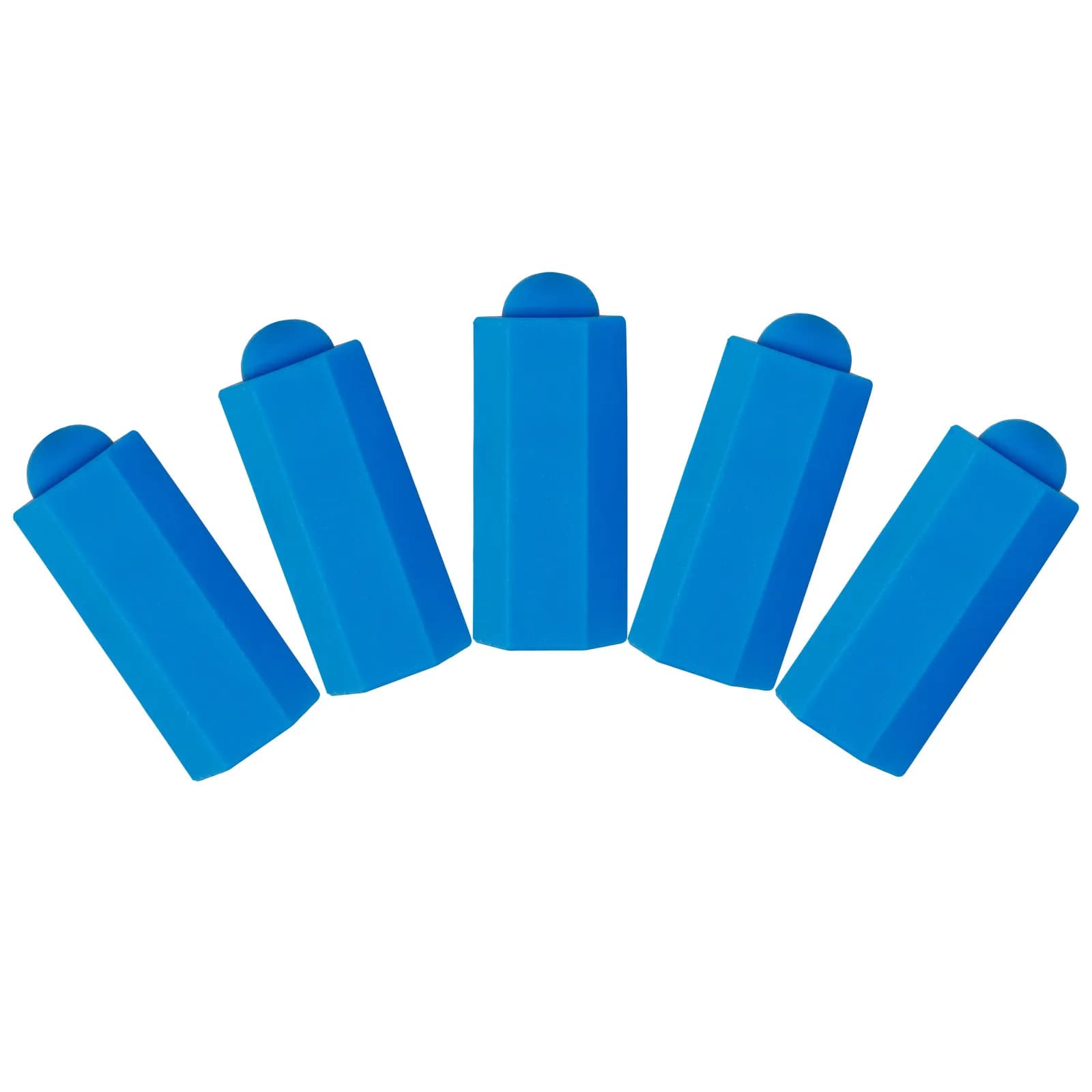 5Pcs Plastic Replacement Cue Tips for Pool Billiards Enhanced Strike Effect Direction Control Comfortable Touch Portable Small