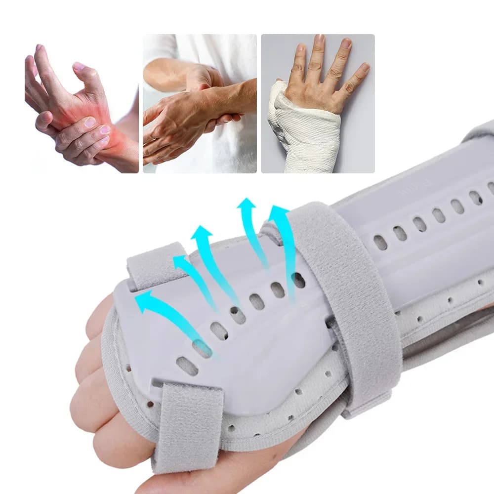 1 PCS Supporto per il polso Stecca Artrite Fascia Cintura Tunnel carpale Tutore per il polso Distorsione Prevenire la protezione professionale del polso Bretelle per le mani
