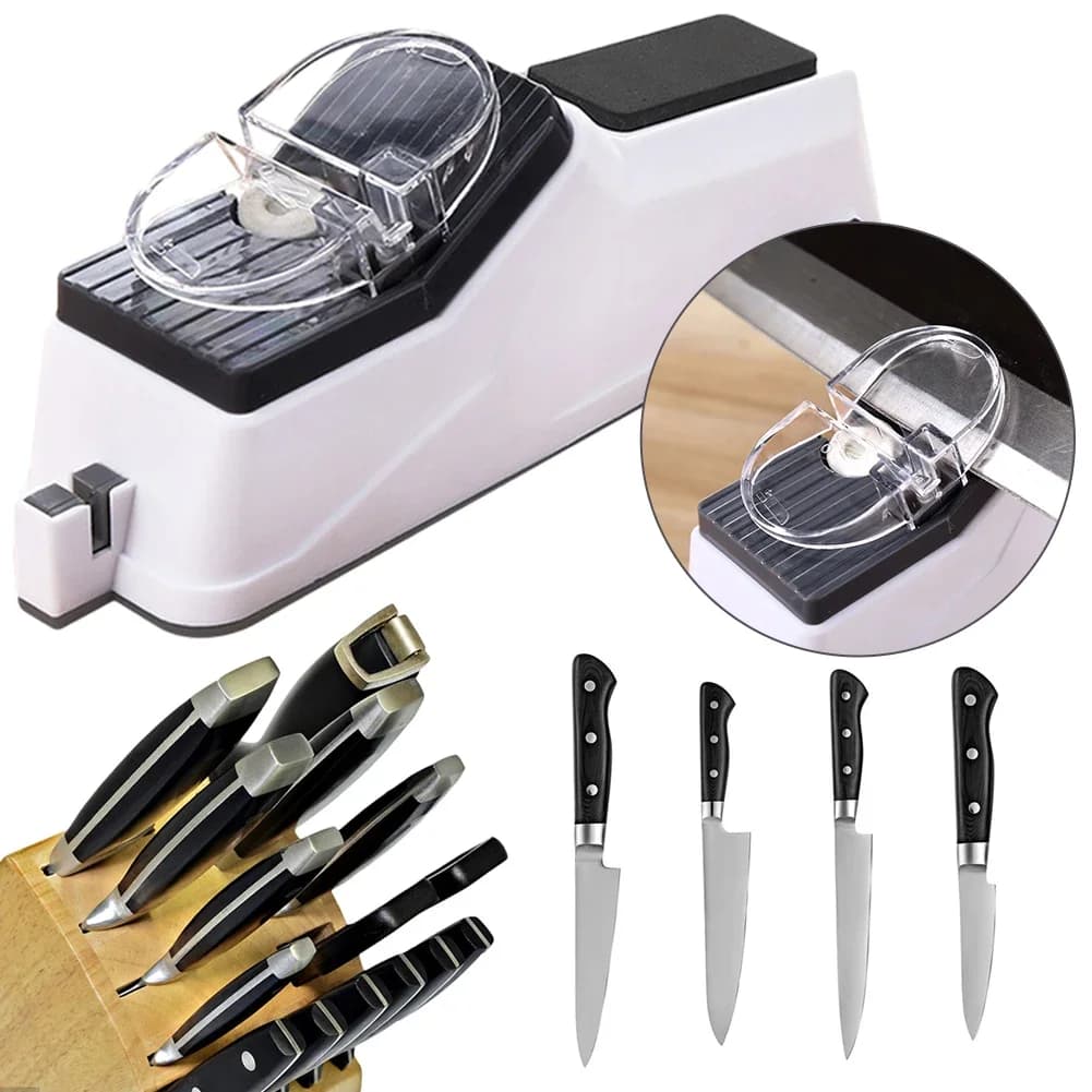 Professional Electric Sharpeners for Knives, Rapid Sharpening, Kitchen Knives Sharpening Tool, Precision Blade Sharpener