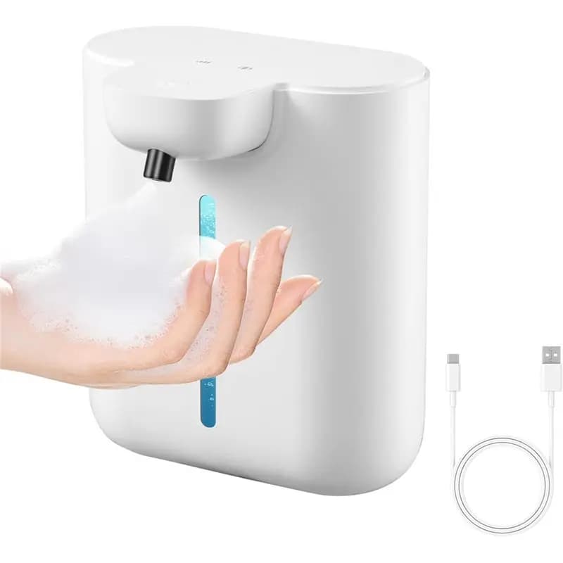 B64B-Dispenser di sapone schiumogeno per le mani, 17 Oz/500ML Automatico Touchless di grande capacità per cucina, bagno