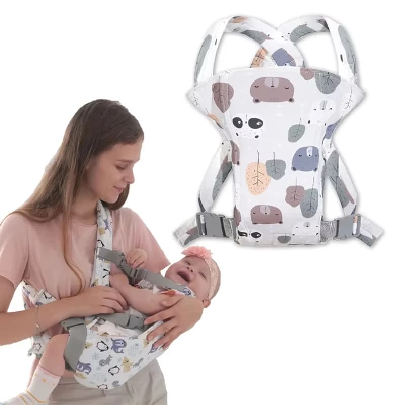Marsupio ergonomico da 0 a 36 mesi, leggero e salva-lavoro, multifunzionale, traspirante, marsupio, regalo di Pasqua