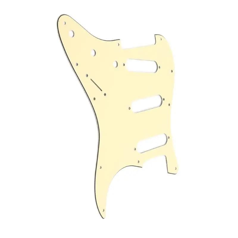 652F 3Ply 11 Holes Guitar Bass Pickguard Scratch Plate Pick Guard 6 Strings Standard