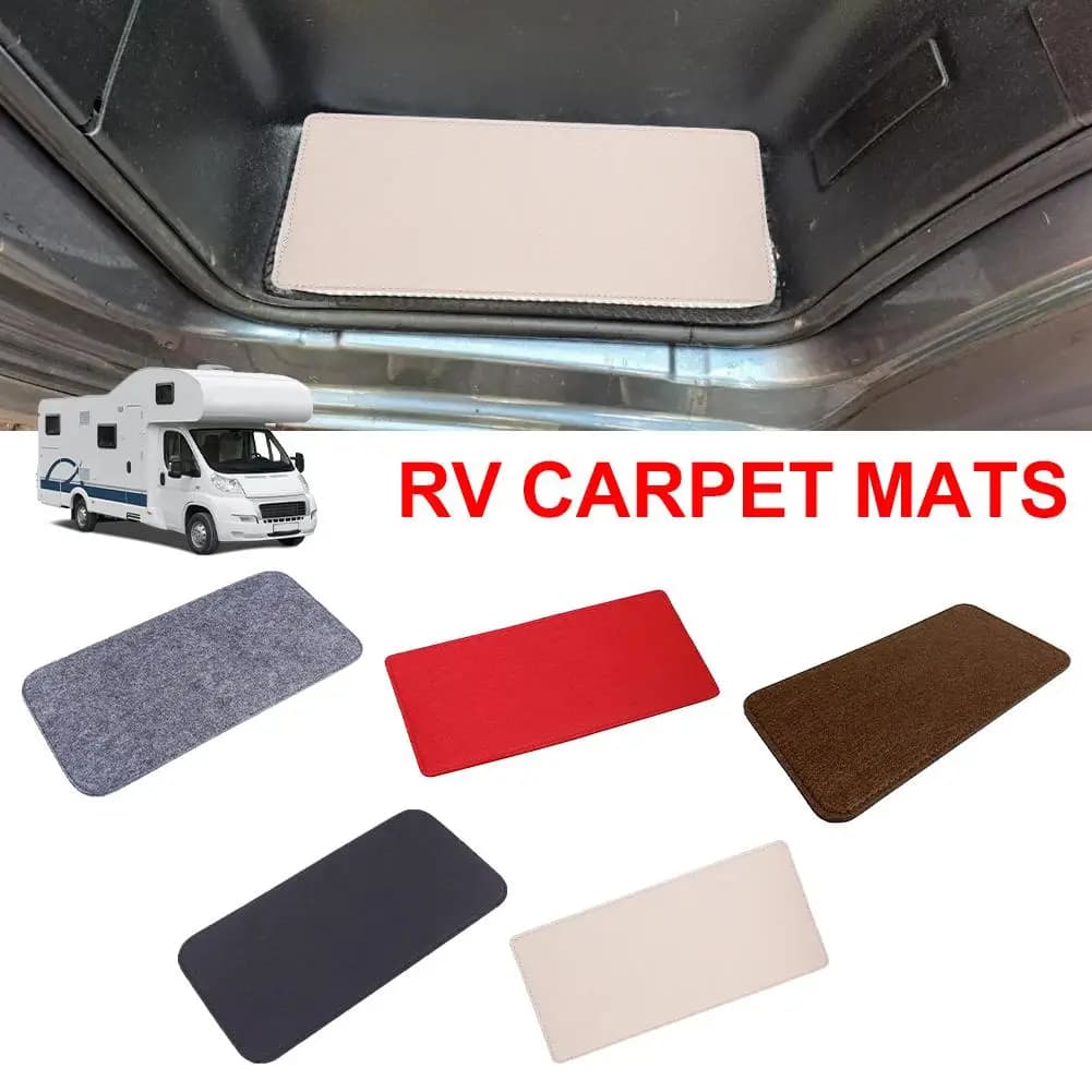 2 spare parts for motorhome mats, anti-slip spare parts, camper accessories, outdoor travel, camping, driver's door pedal mat