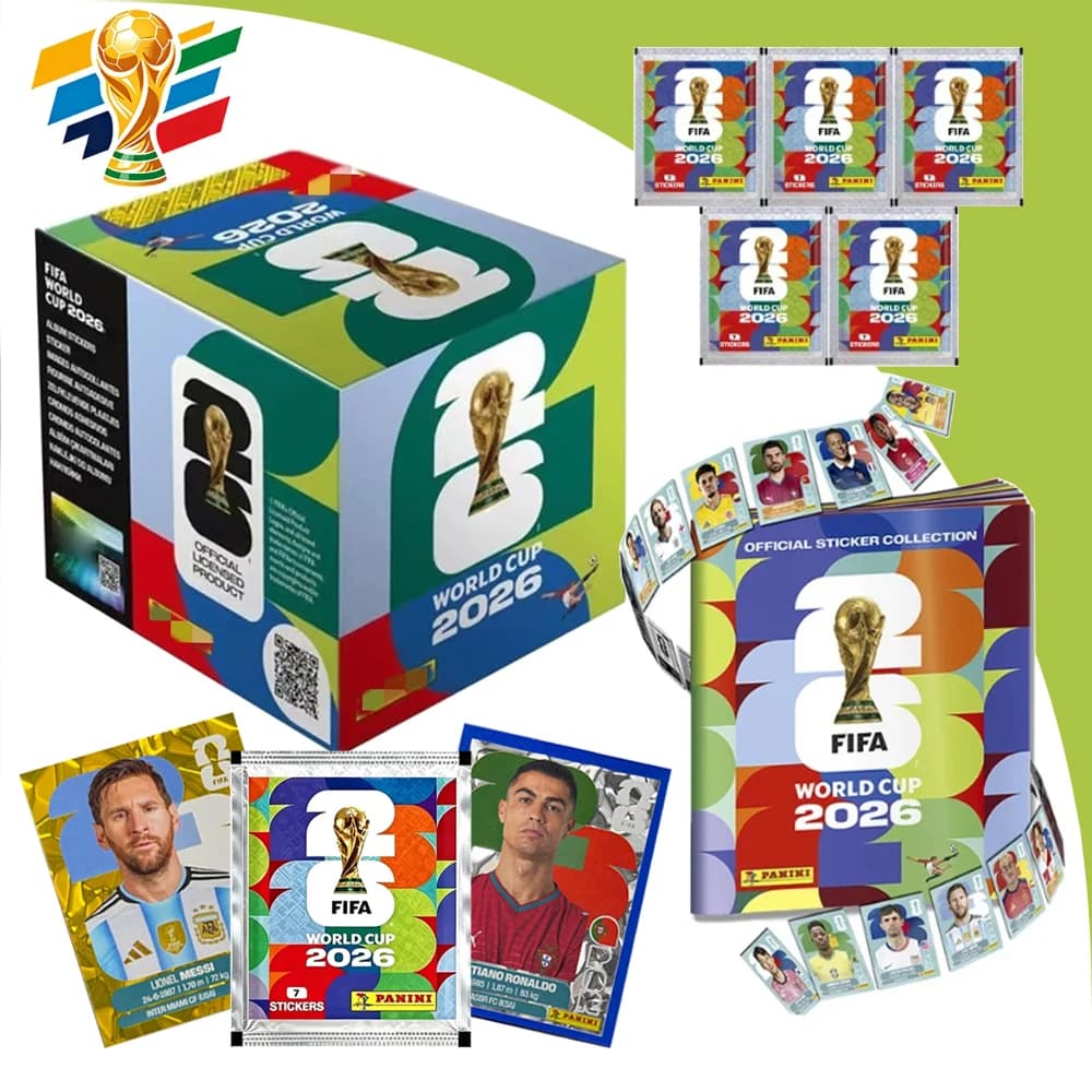 Rare Collection 2026 FIFA World Cup Original International Version Stickers Football Fan Souvenir Gift Present
