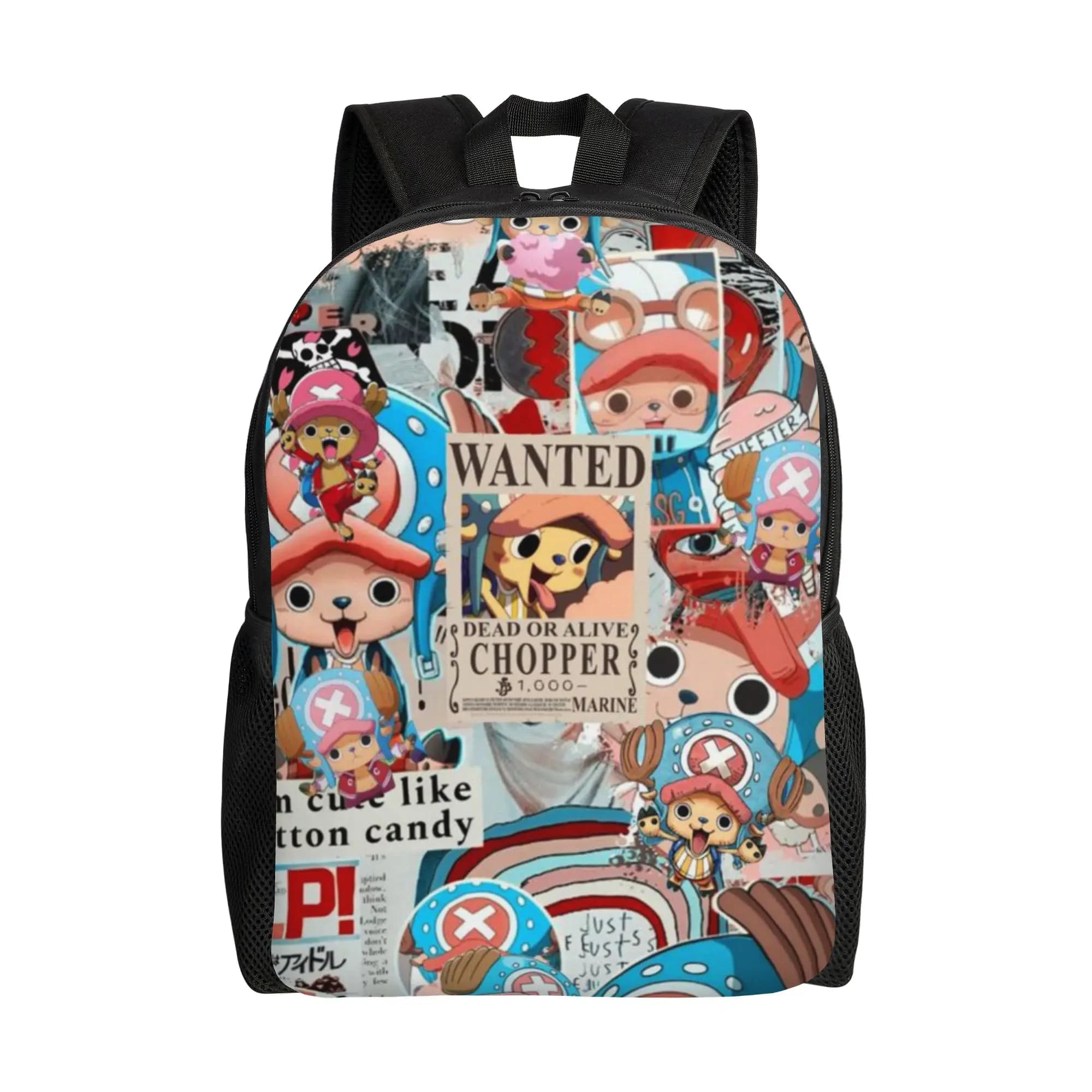 Stagione di ritorno a scuola Classico Tony Tony Chopper (2) Borsa per laptop Zaino per ragazza e ragazzo One Piece