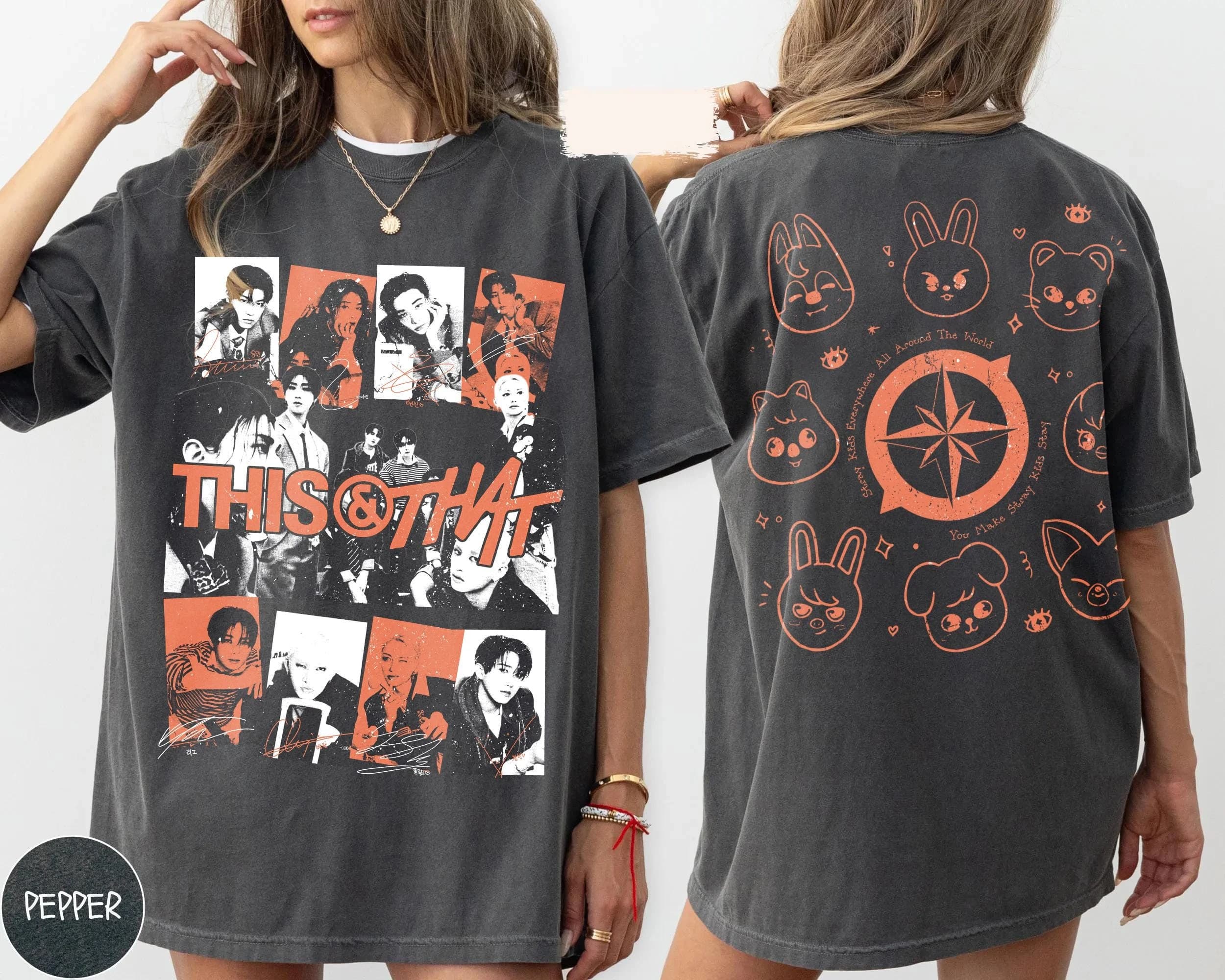 2026 Cartoon T-shirt Graphic T-shirt Trend Fans Around The World Unisex Short-sleeved T-shirt Y2k