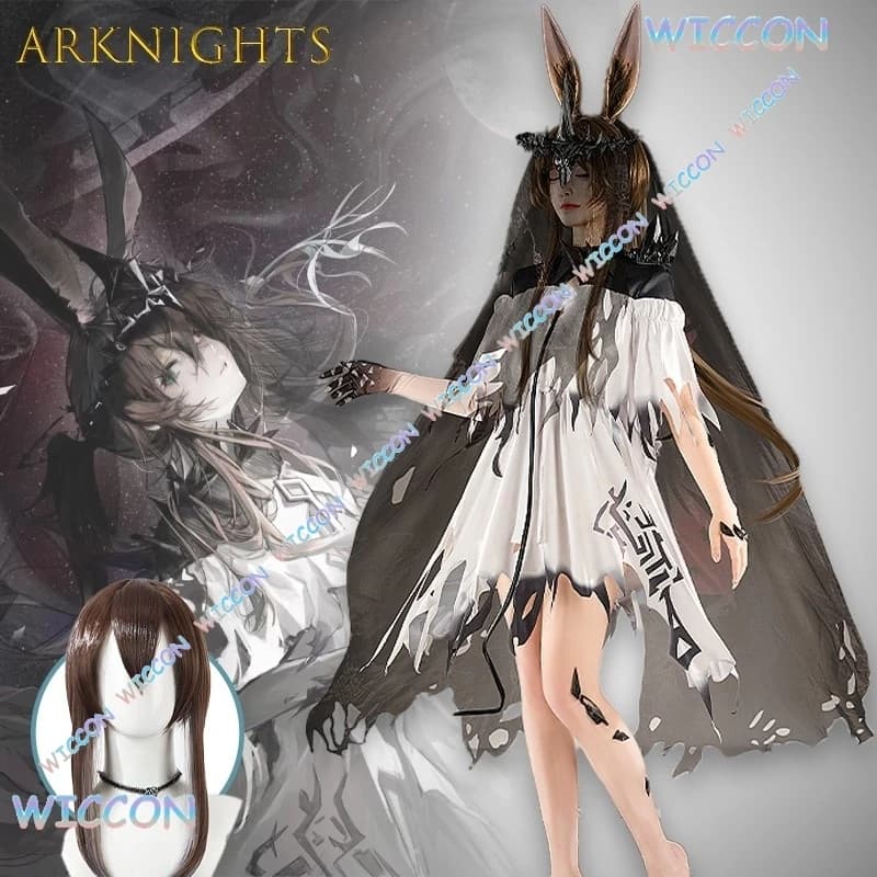 Arknights Demon King Amiya Costume Cosplay Talulah Series Outfit Game Anime Halloween party Theater show Removable coat Christmas