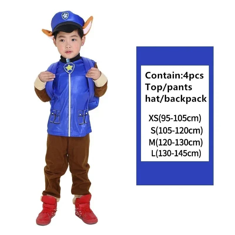 (#^.^#) 2026 New Carnival Clothing ren Patrol dogs Marshall Chase Skye Cosplay Costume Girl Halloween Par →_→LOOK ME