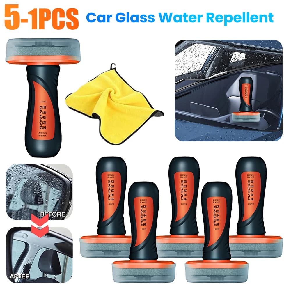 Car Rainproof Oil Film Remover Waterproof Windshield Anti-Fouling Agent Coating Defog Paint Cleaner Car Glass Water Repellent