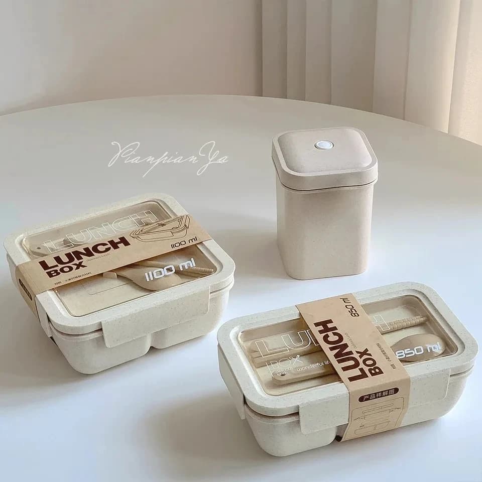 1 Lunch Box portatile per microonde sano Bento Box senza BPA cucina contenitore per alimenti Lunch Box accessori per la casa