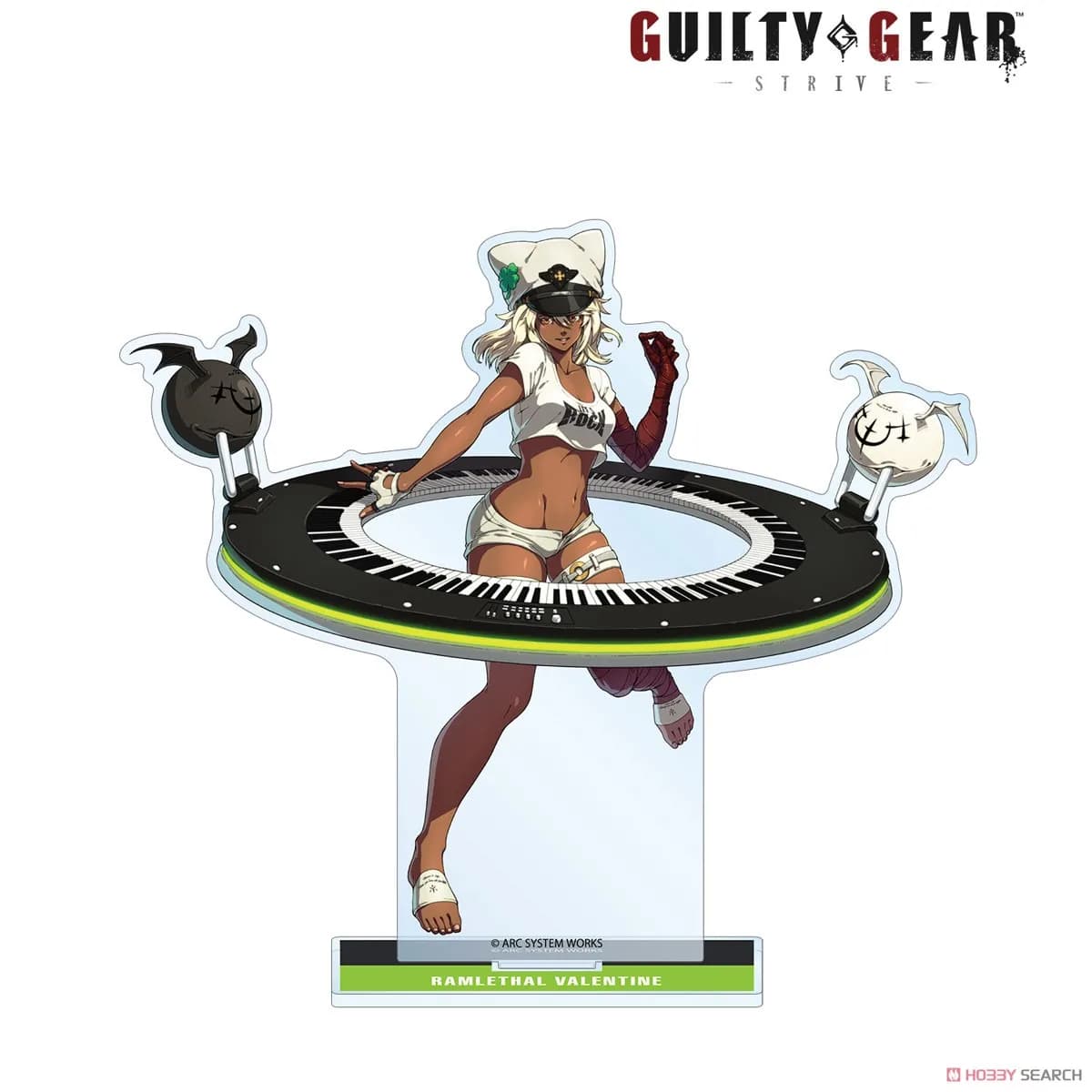 15 centimetri Anime Ventole Guilty Gear HD Figura Bridget Baiken Faust Acrilico In Piedi Segno Happy Chaos Modello di Personaggio Scrivania Decorazione Regali