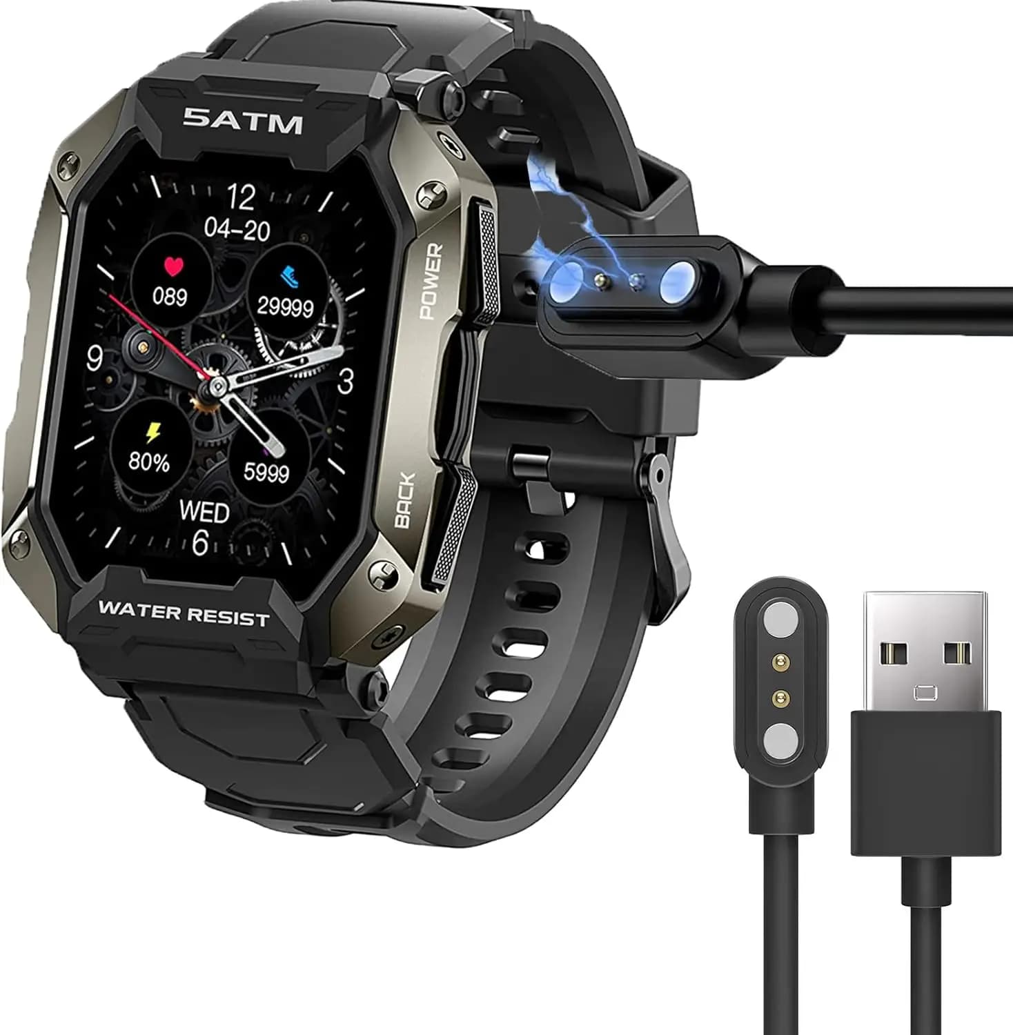 Cavo caricabatterie USB per Smart Watch Mibro GS Pro Active Mibro A2 A3 T1 T2 C2 C3 C4 Mibro Lite 2 3 Pro