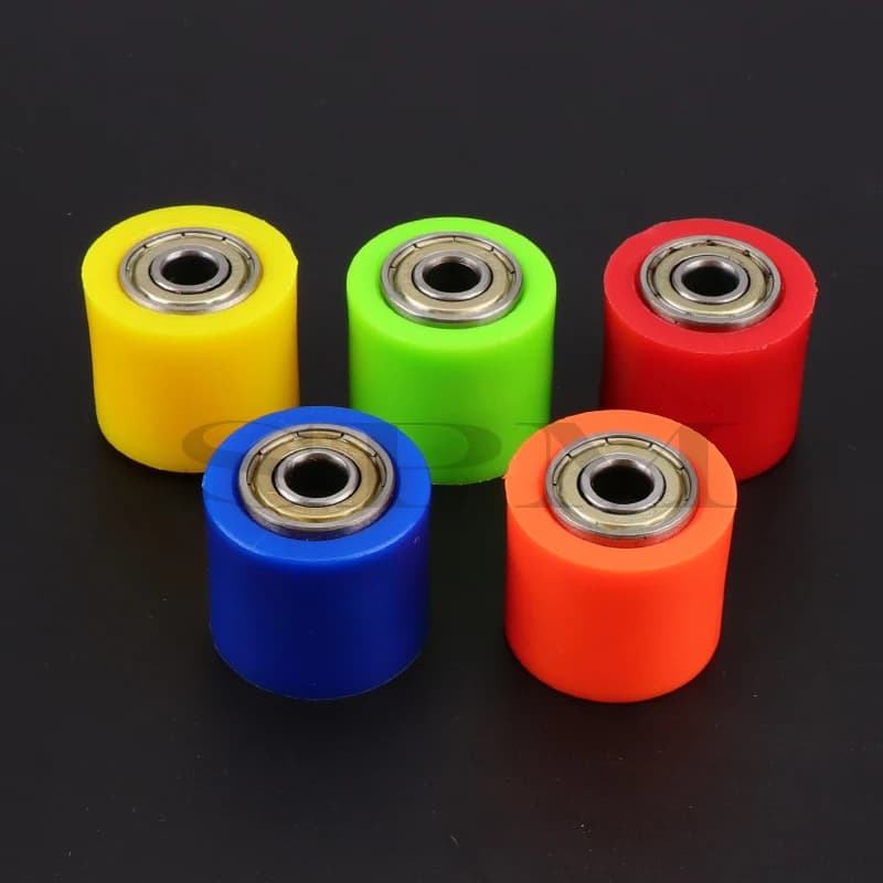 8mm 10mm Catena di Trasmissione Rullo Puleggia Ruota Slider Tenditore Guida Ruota Per BSE CRF CR XR Dirt Pit Bike Motocross ATV Moto