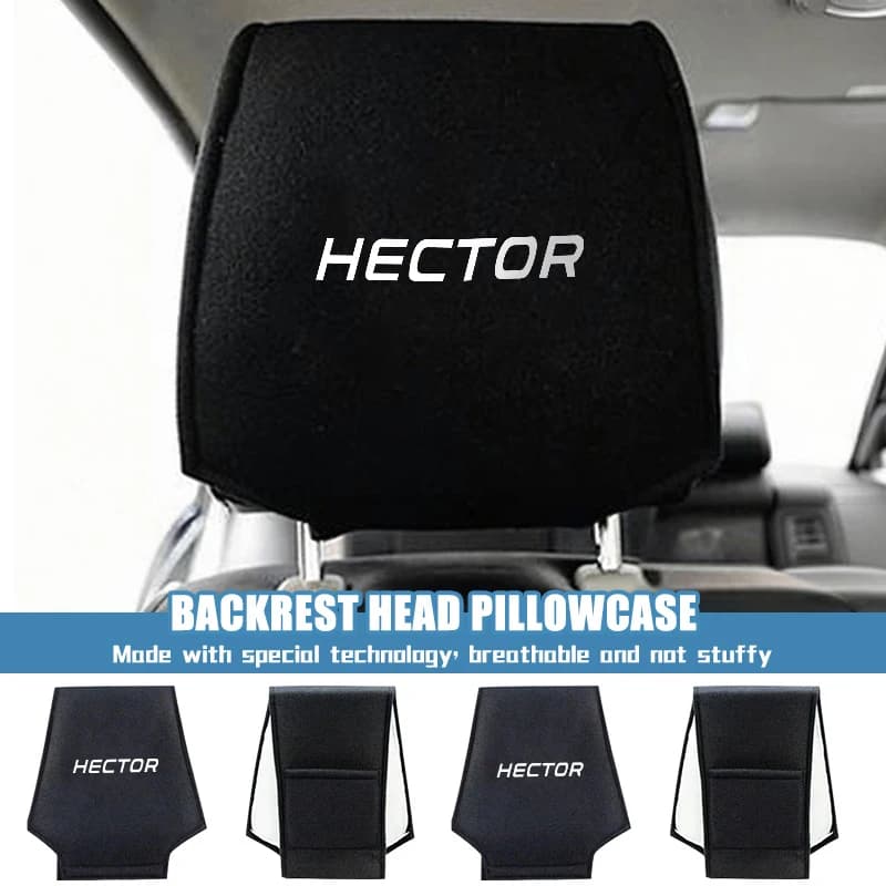 Car Seat Headrest Head Pillowcase Dustproof Cover Accessories For MG GS Pilot GT 3 6 5 7 HS ZS ZX