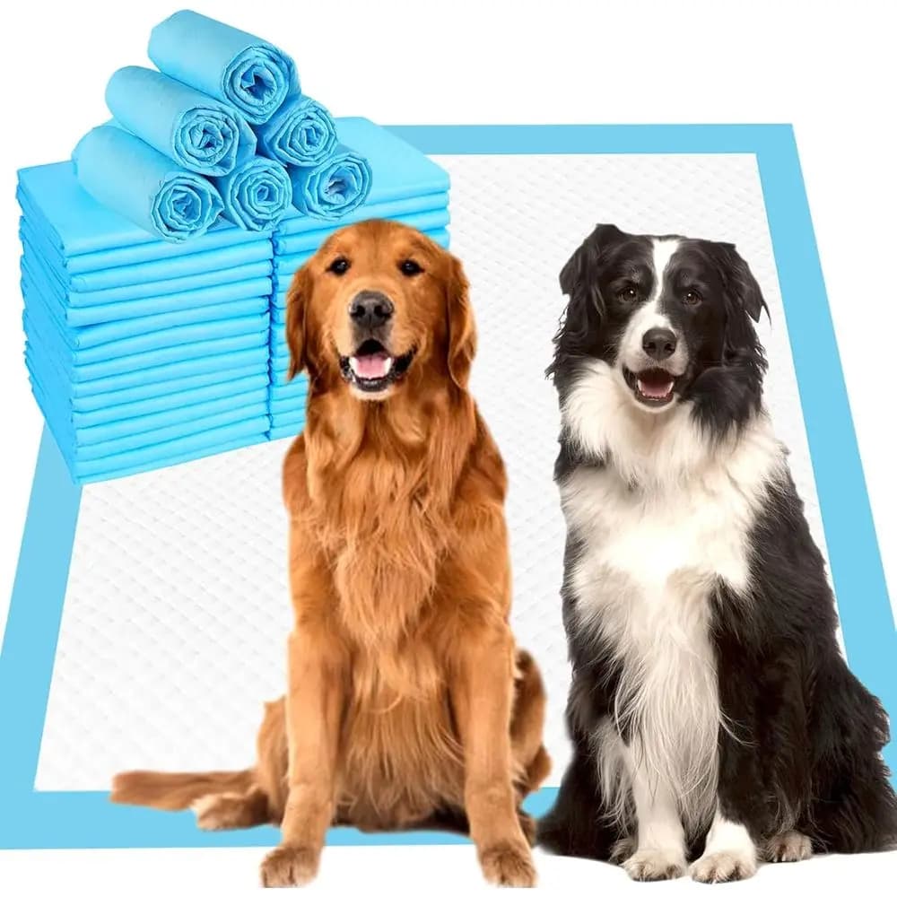 Tappetini per Addestramento Cani Extra Large 36x36 - Impermeabili e Usa e Getta per l'Addestramento degli Animali e la Cura dei Cuccioli