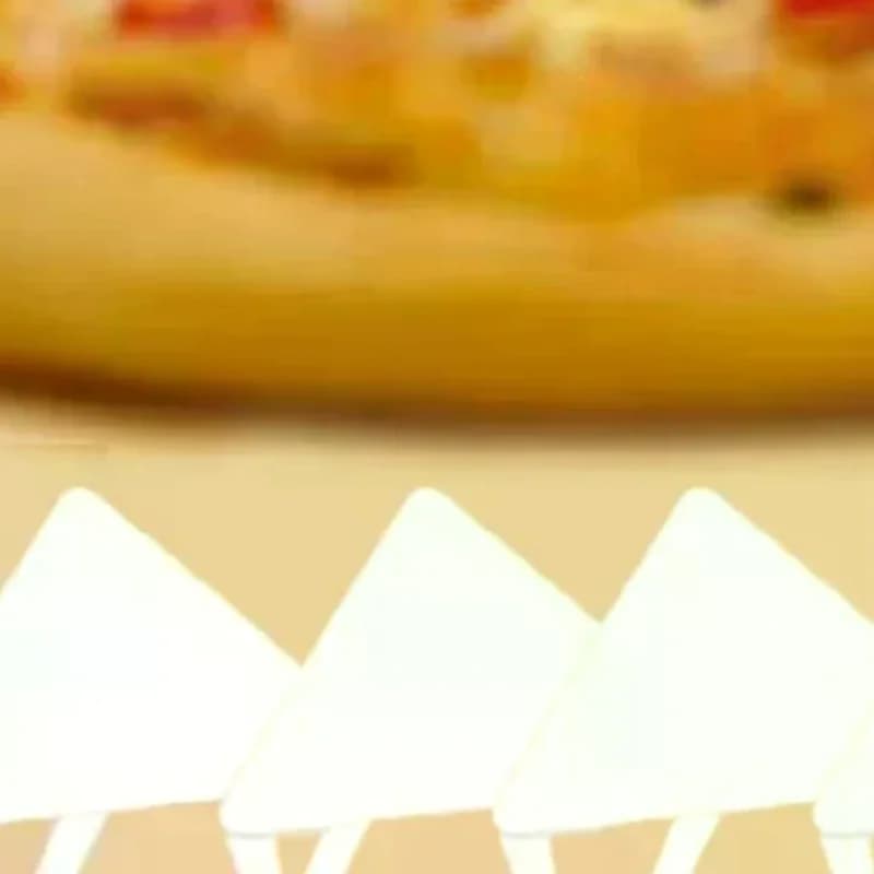 100 pezzi di plastica per risparmiare pizza supporti di fissaggio cremagliera porta pizza imballaggio per pizza treppiede treppiede in plastica impilare hotsale